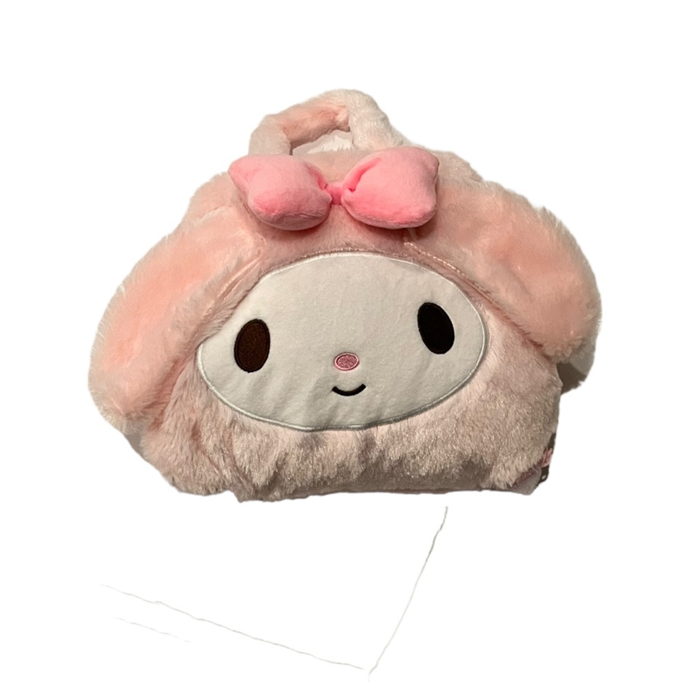 Sanrio Pink My Melody Zip Up Travel Blanket in a Bag